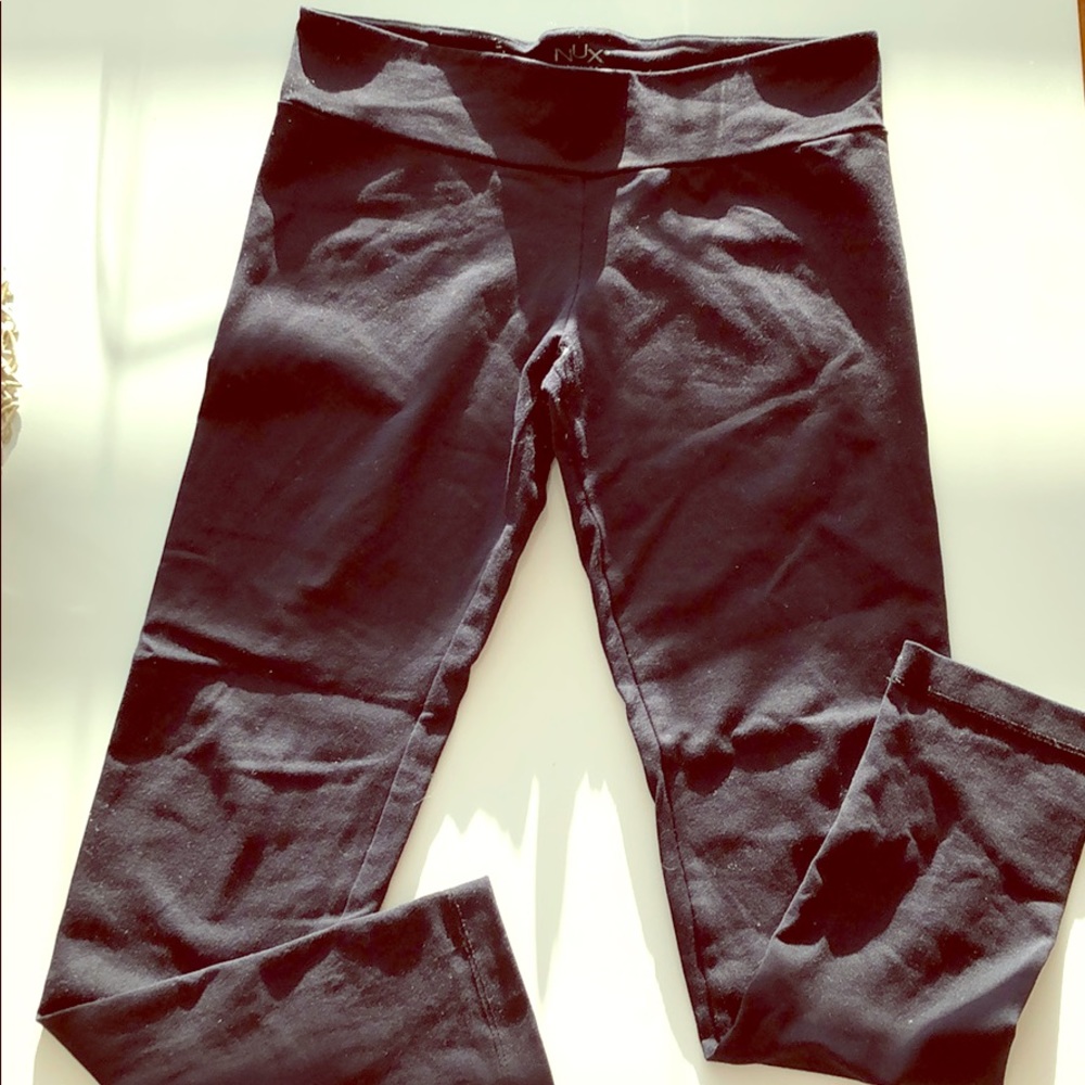 Nux black workout pants